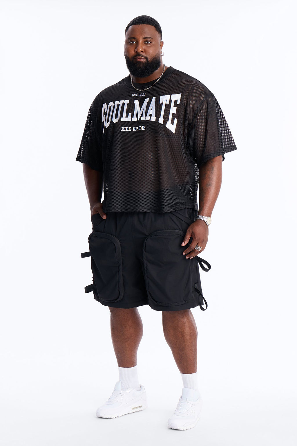 Relaxed Runyon Tech Short - Black