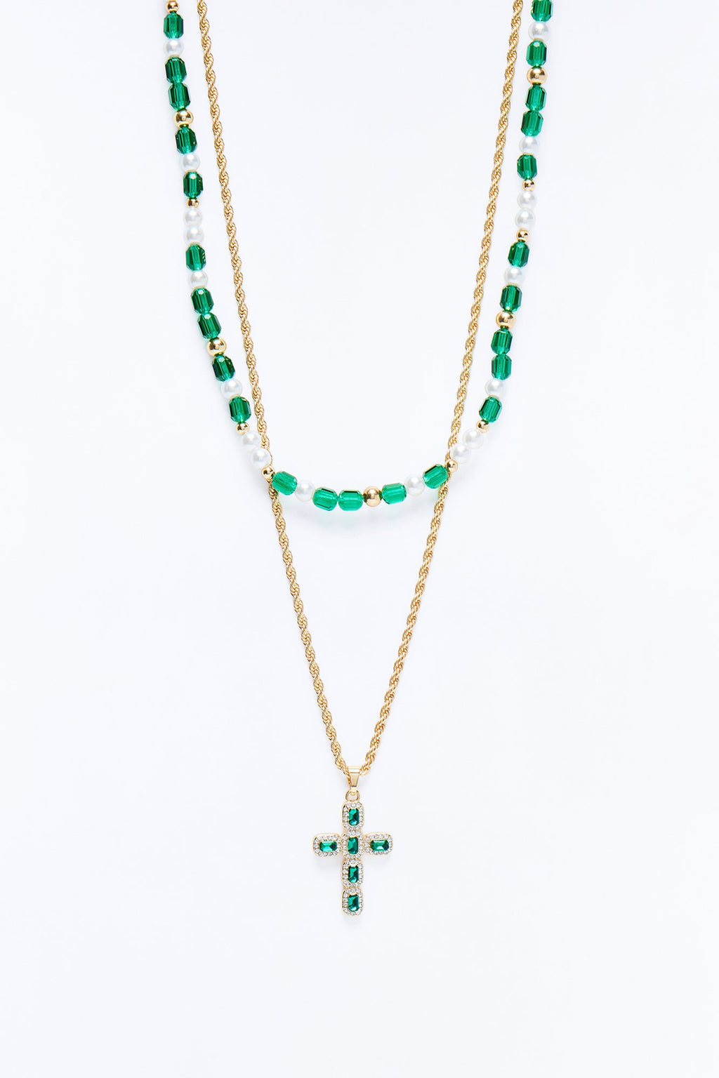 Saint Envy Necklace Set - Gold