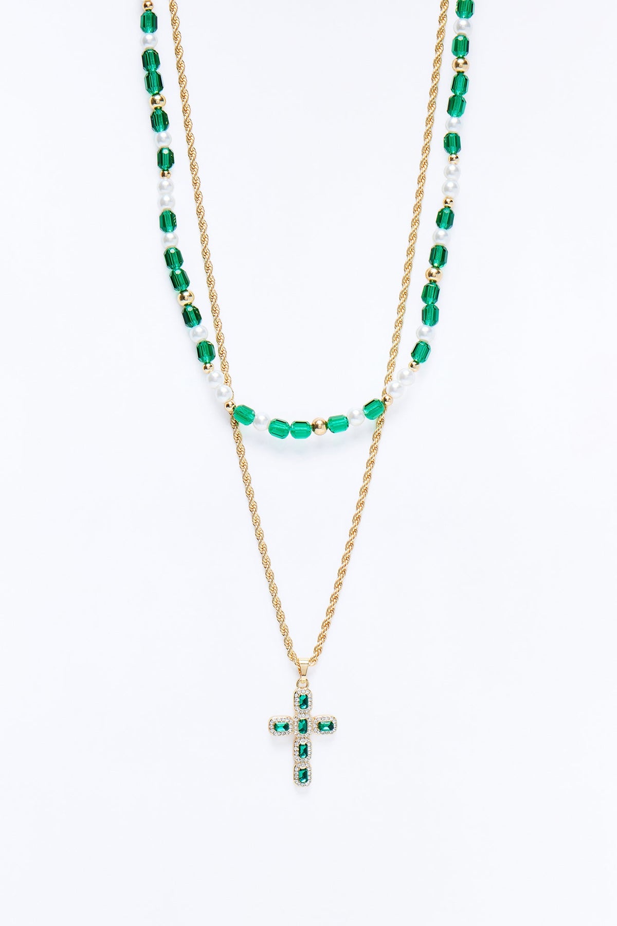 Saint Envy Necklace Set - Gold