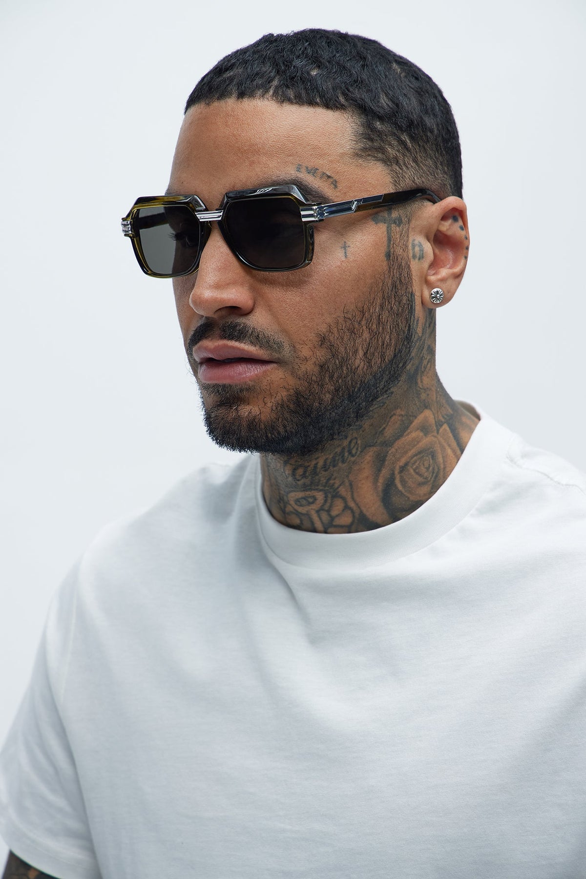 Cairo Square Sunglasses - Olive