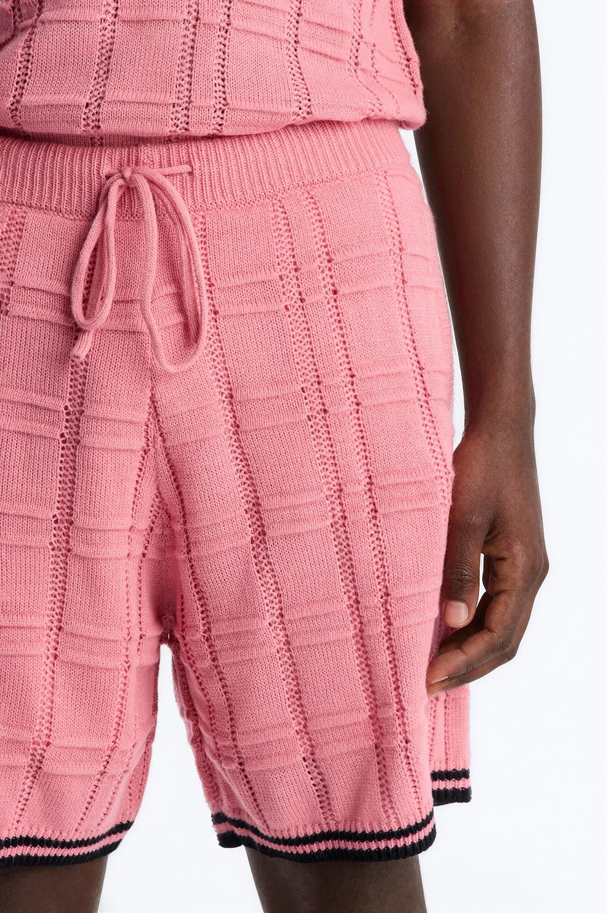 Relaxed Riviera Knit Short - Pink