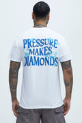 Make Diamonds Short Sleeve Tee - White