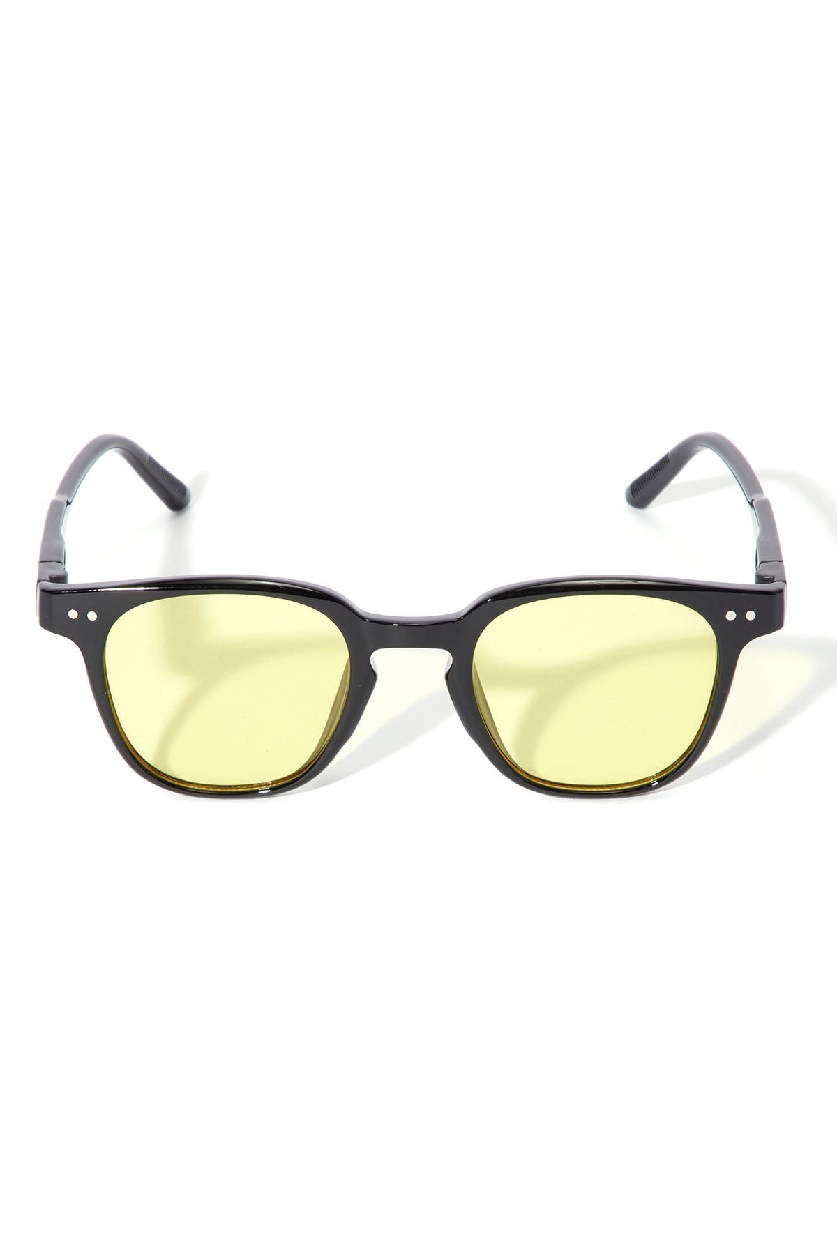 Clear The Air Sunglasses - Black/Yellow