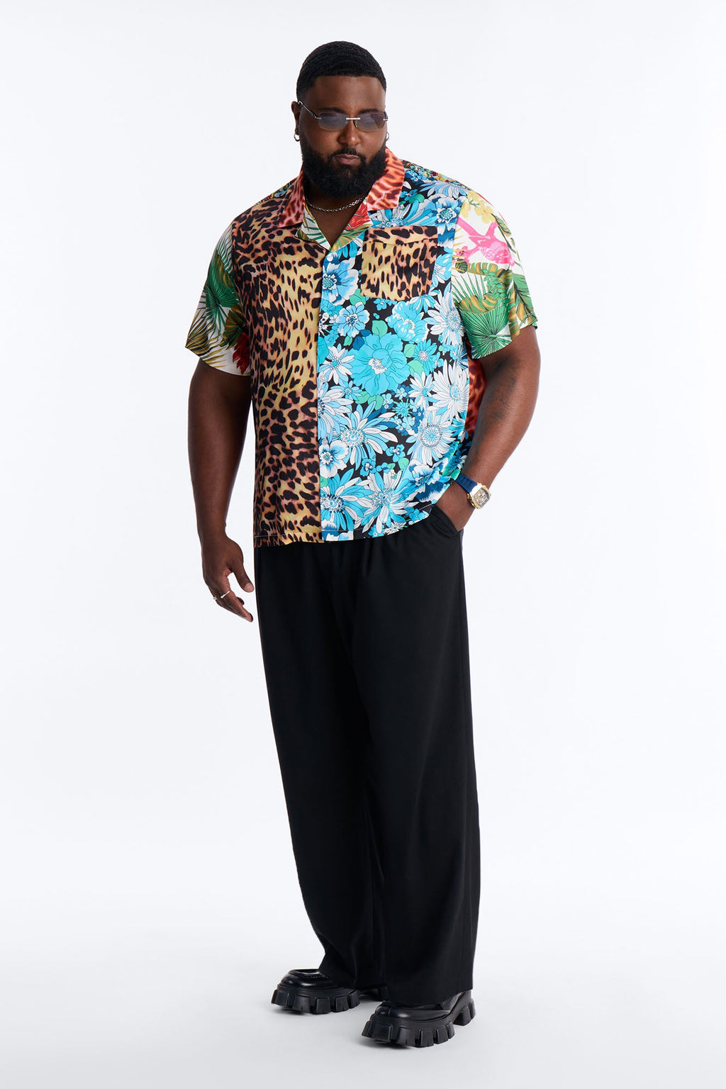 Tropic Mirage Cuban Collar Shirt - Multi Color