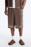 Baggy Wanderlust Pearl Journey Short - Brown