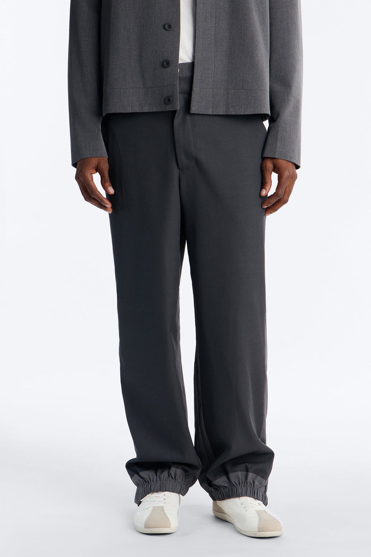 Straight Montalvo Mixed Worlds Trouser - Grey