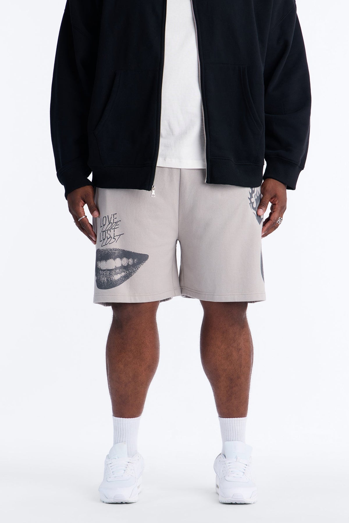 NYC College League Sweatshorts - Black
