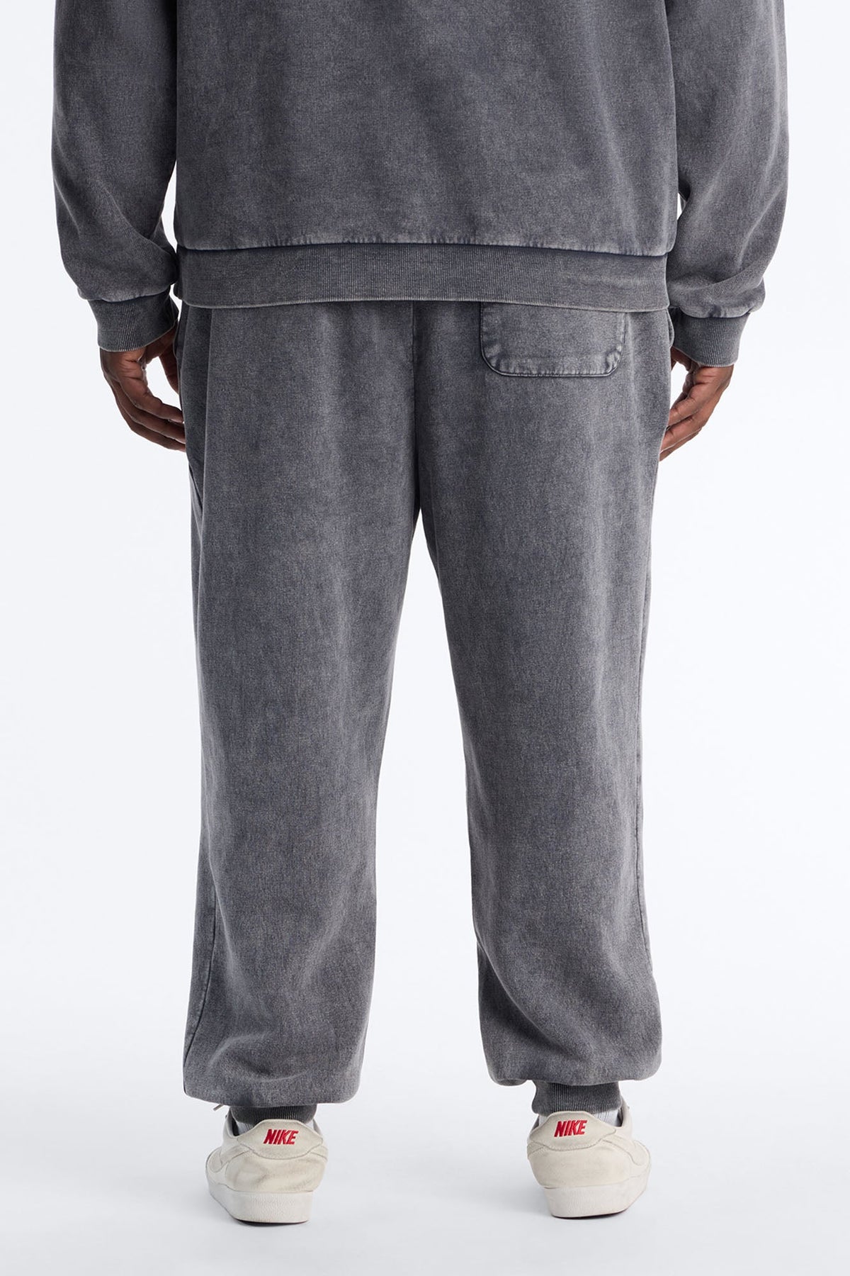 On The Go Washed Jogger - Charcoal