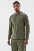HexTech™ Long Sleeve Active Top - Moss