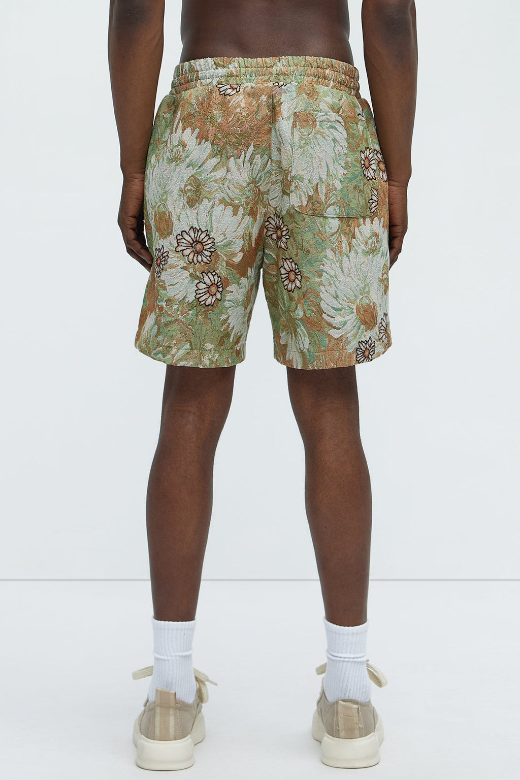 Judas Tapestry Shorts - Green/combo