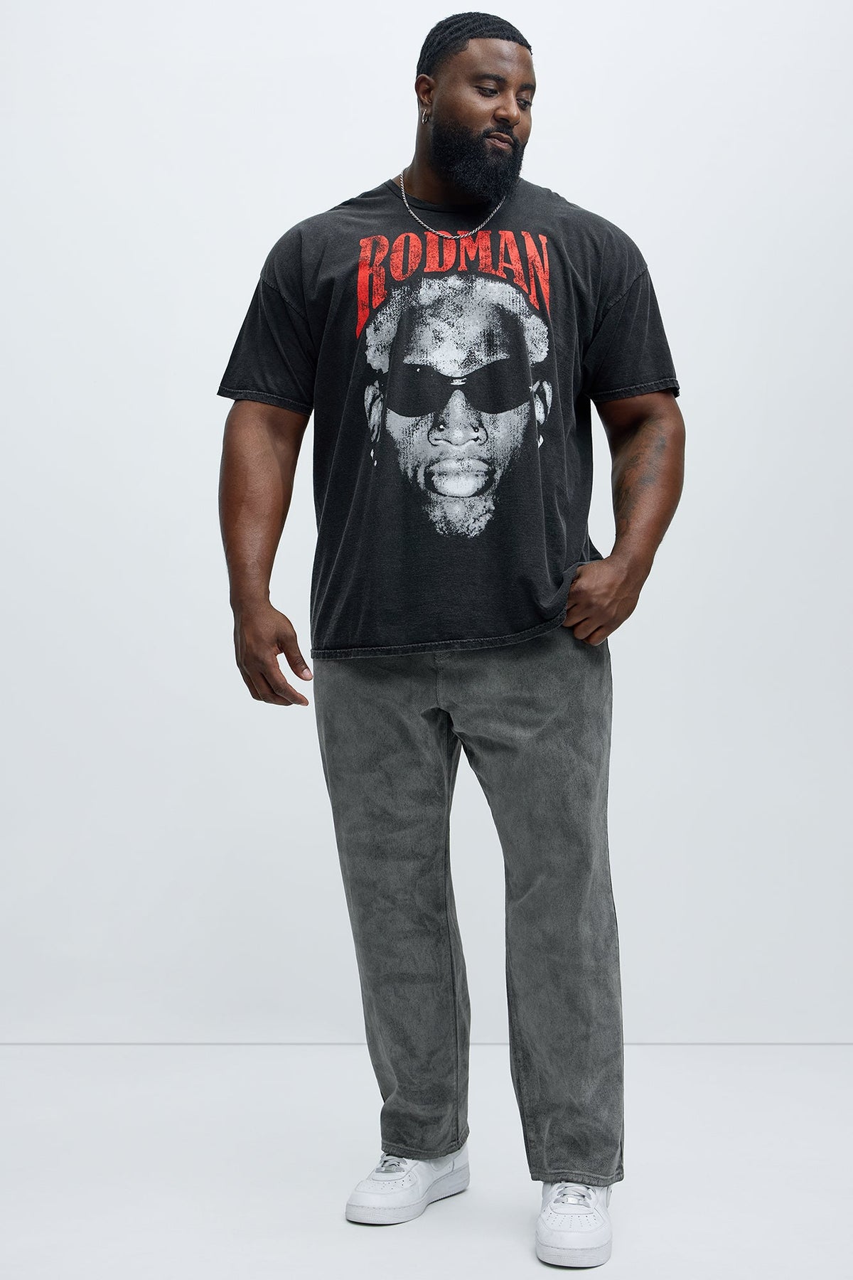 Dennis Rodman Short Sleeve Tee - Black