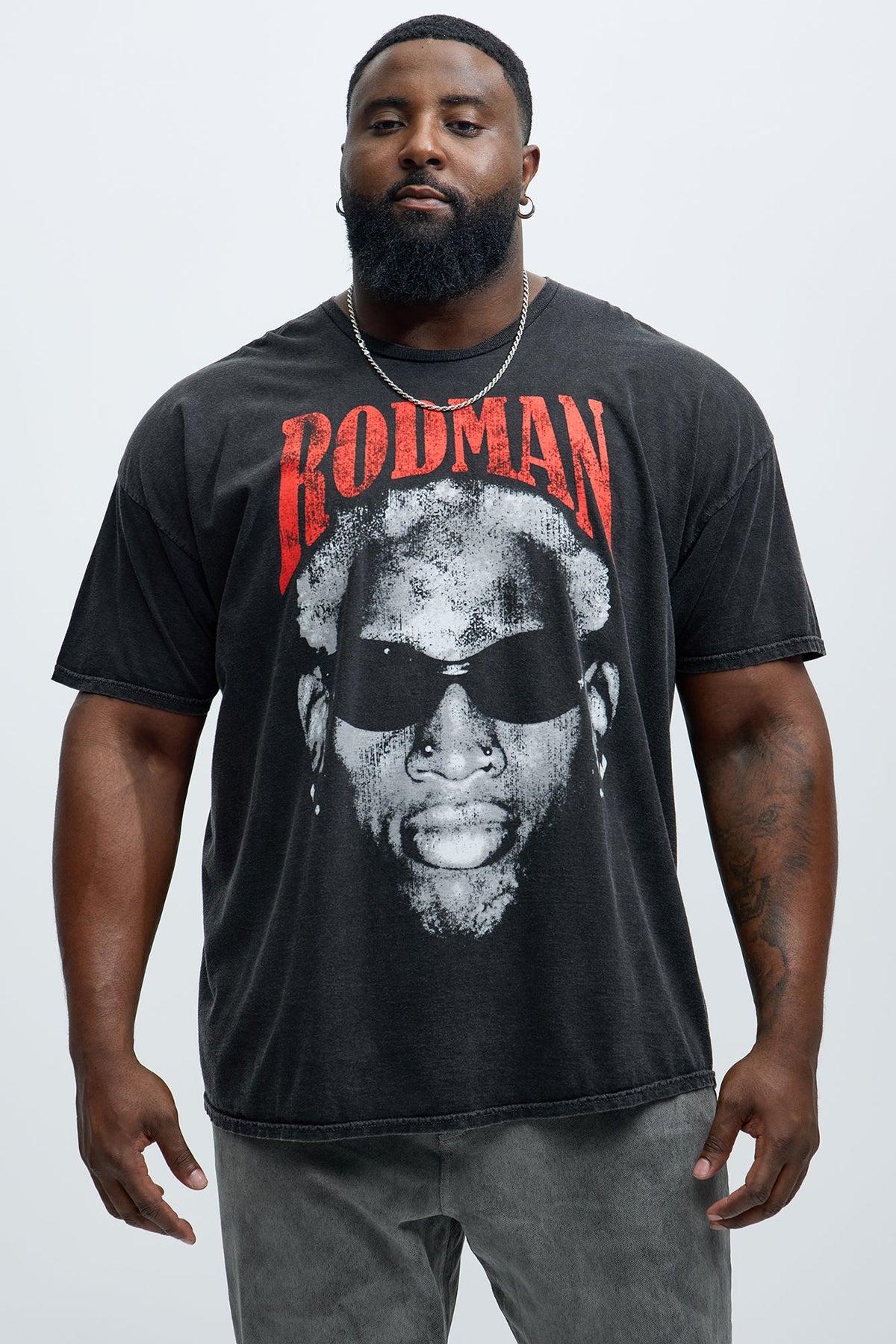 Dennis Rodman Short Sleeve Tee - Black