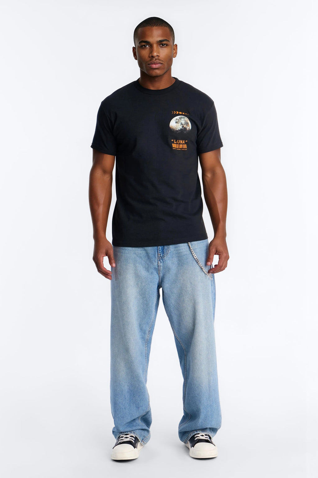 Luna Short Sleeve Tee - Black