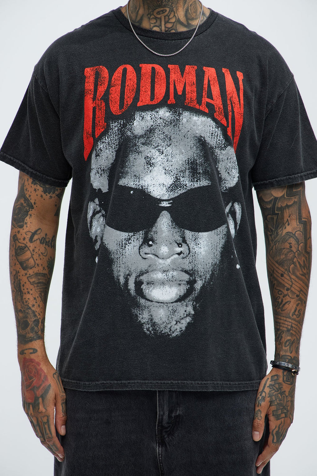 Dennis Rodman Short Sleeve Tee - Black