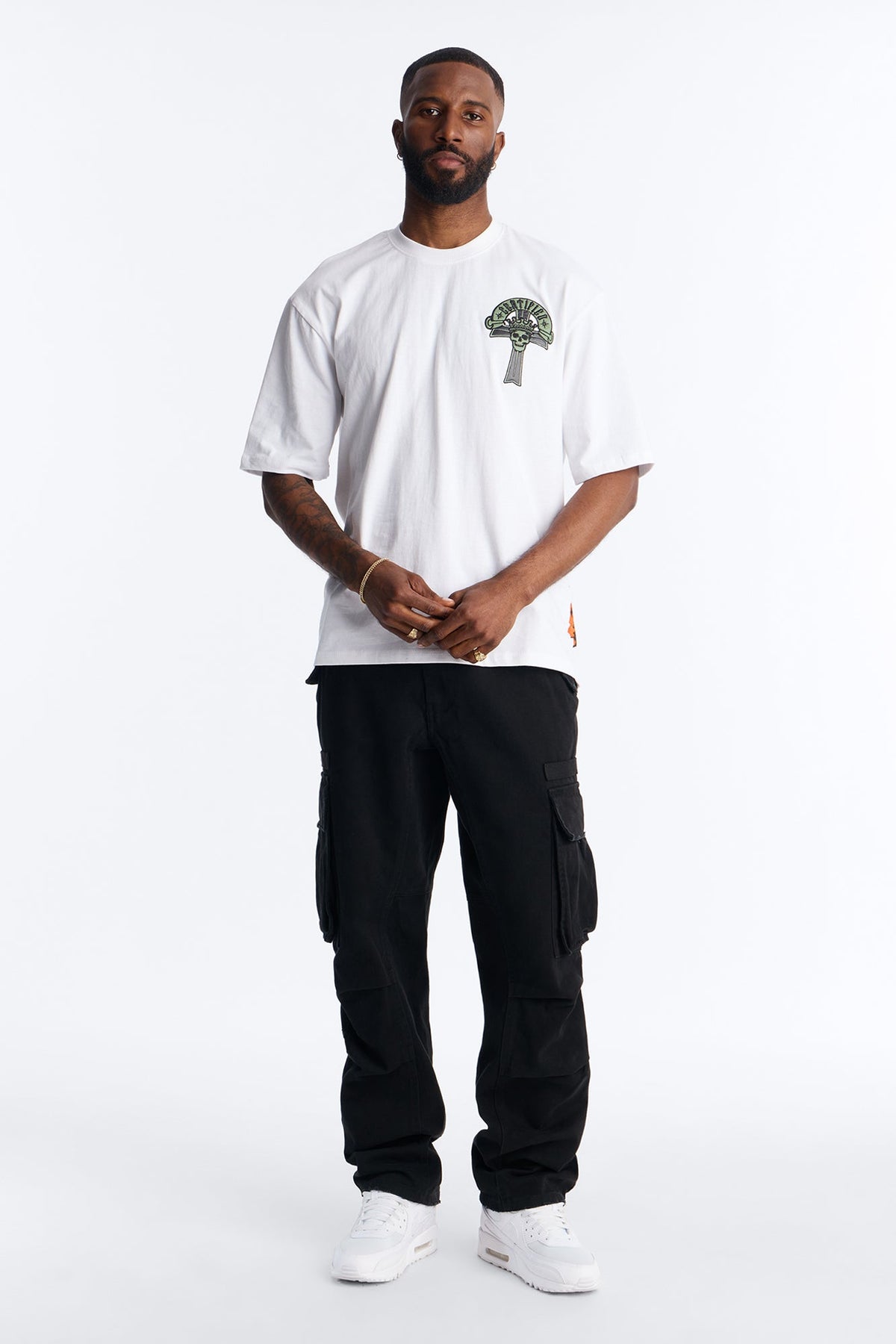 Straight Carter Point Utility Pant - Black