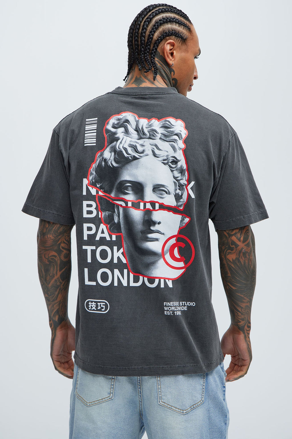 Finesse Studio Short Sleeve Tee - Black