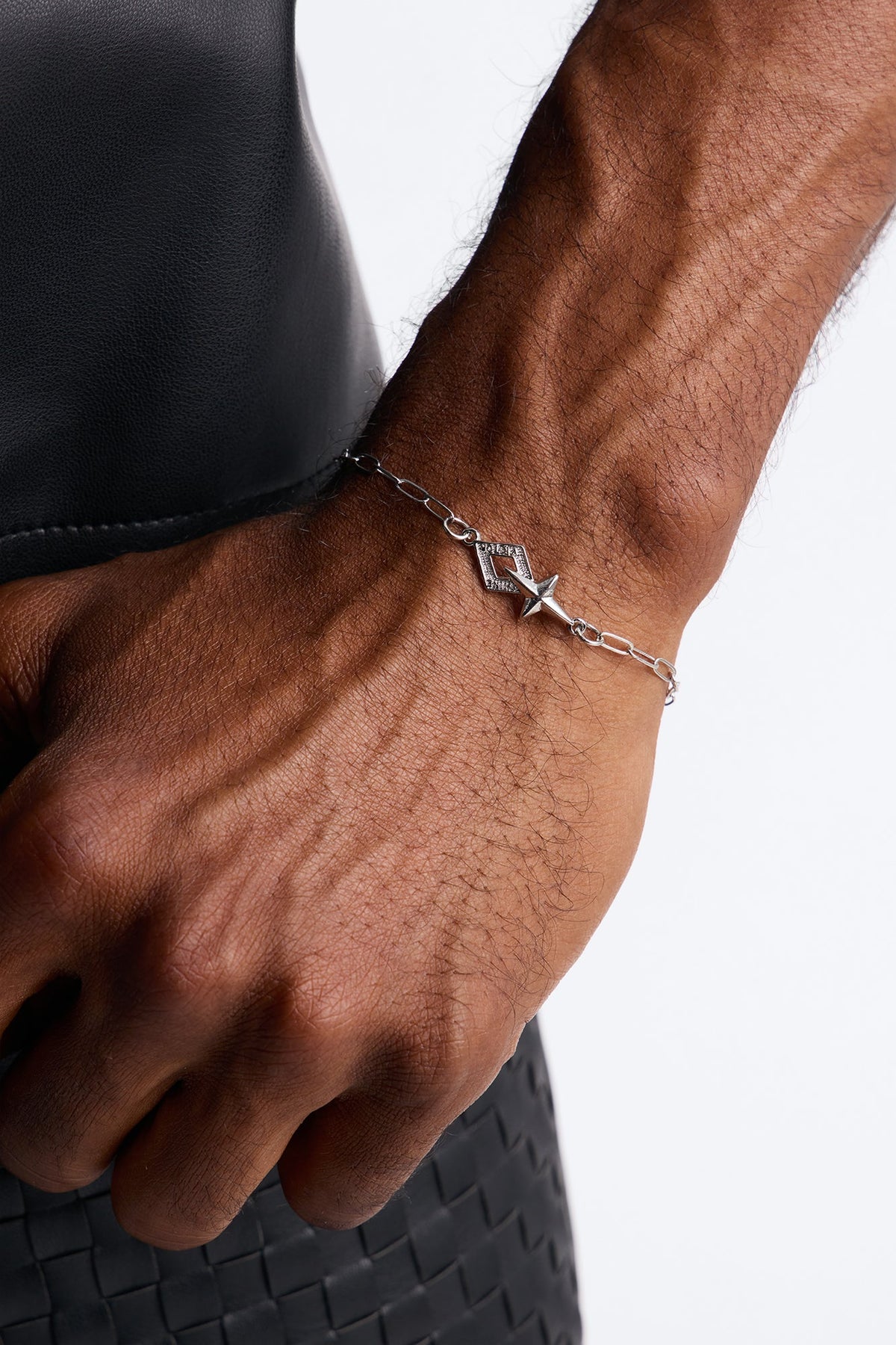 Astrastar Chain Link Bracelet - Silver