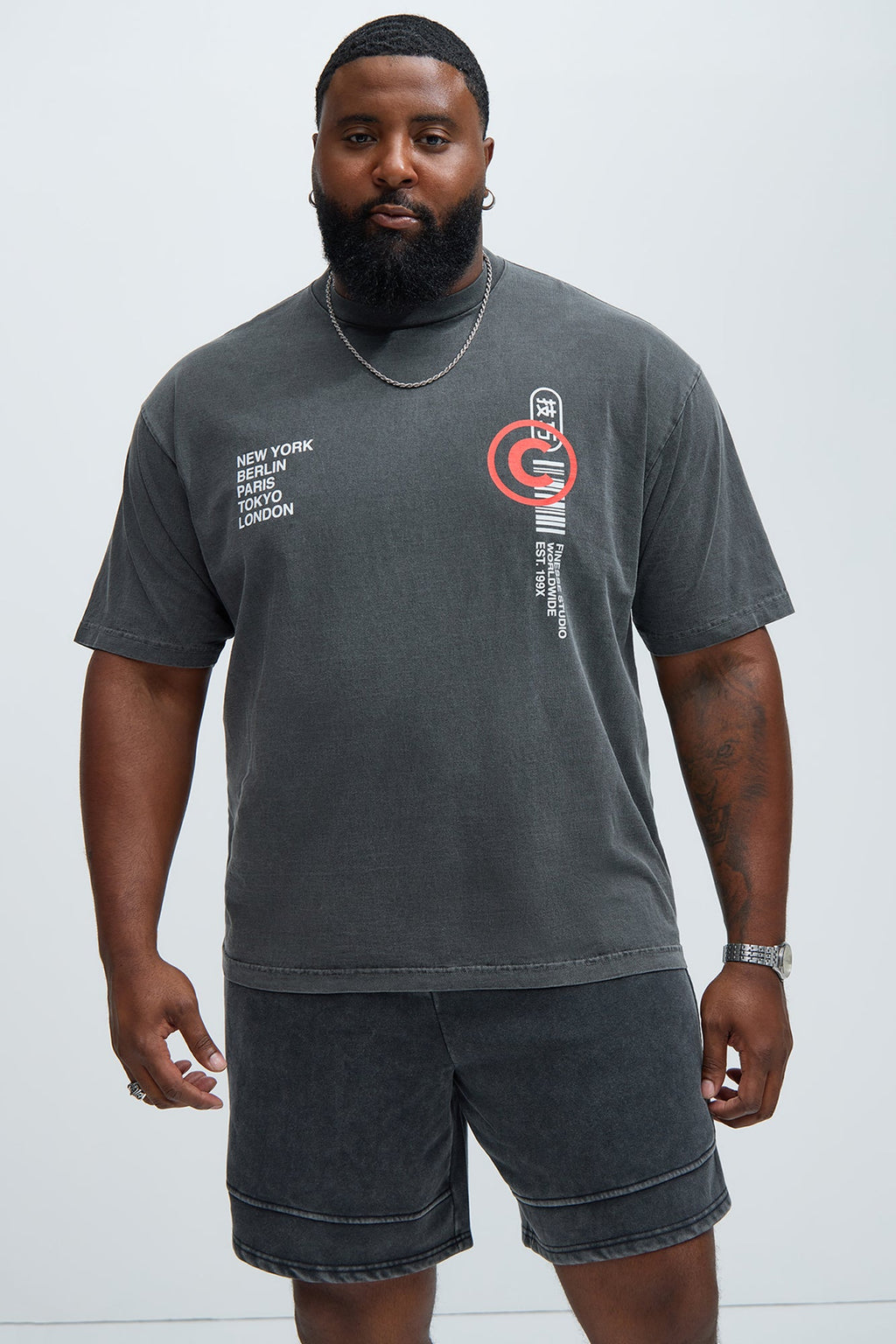 Finesse Studio Short Sleeve Tee - Black