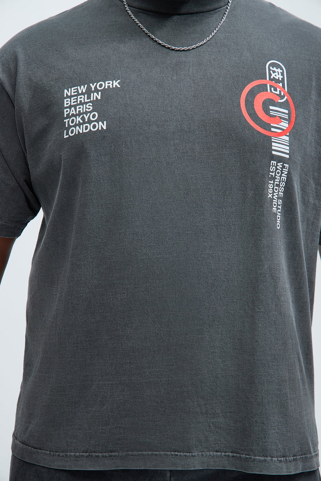 Finesse Studio Short Sleeve Tee - Black