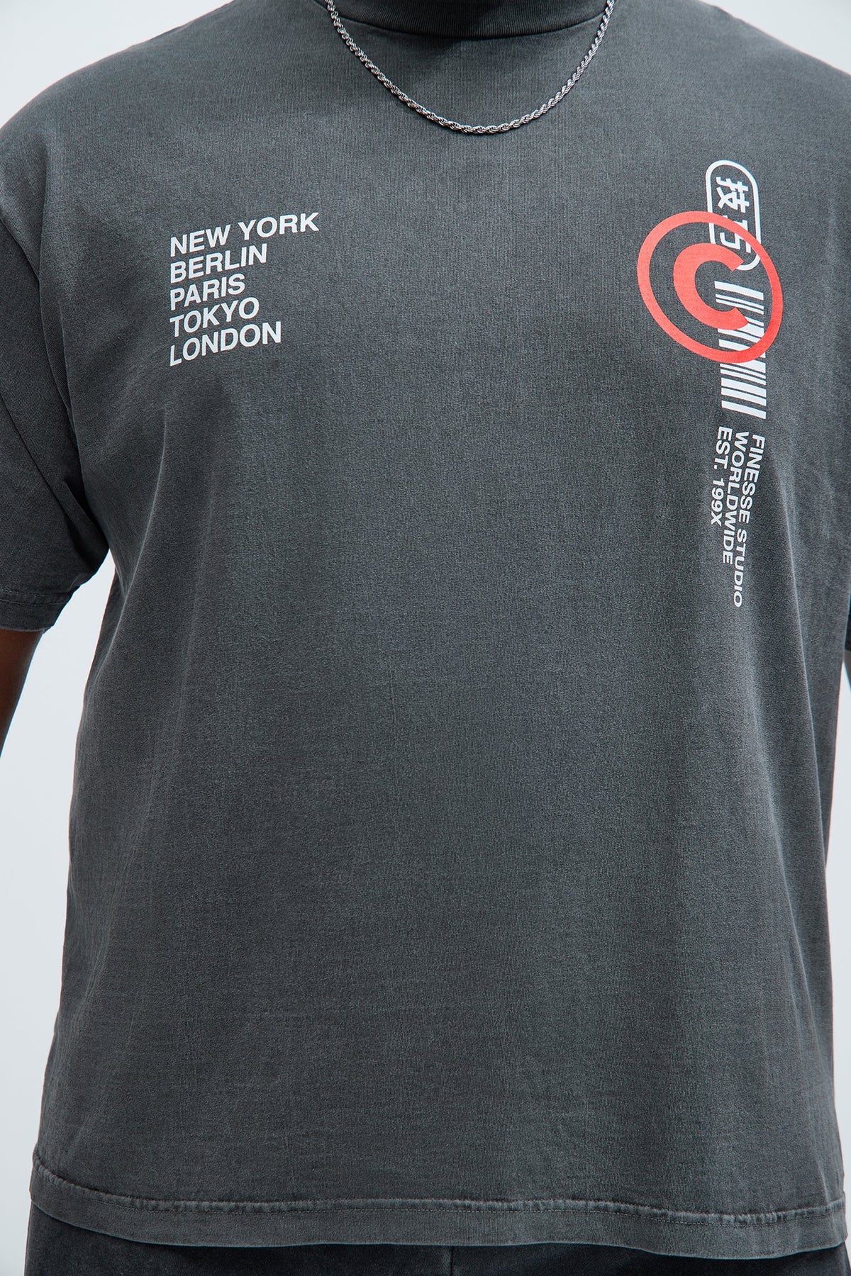 Finesse Studio Short Sleeve Tee - Black