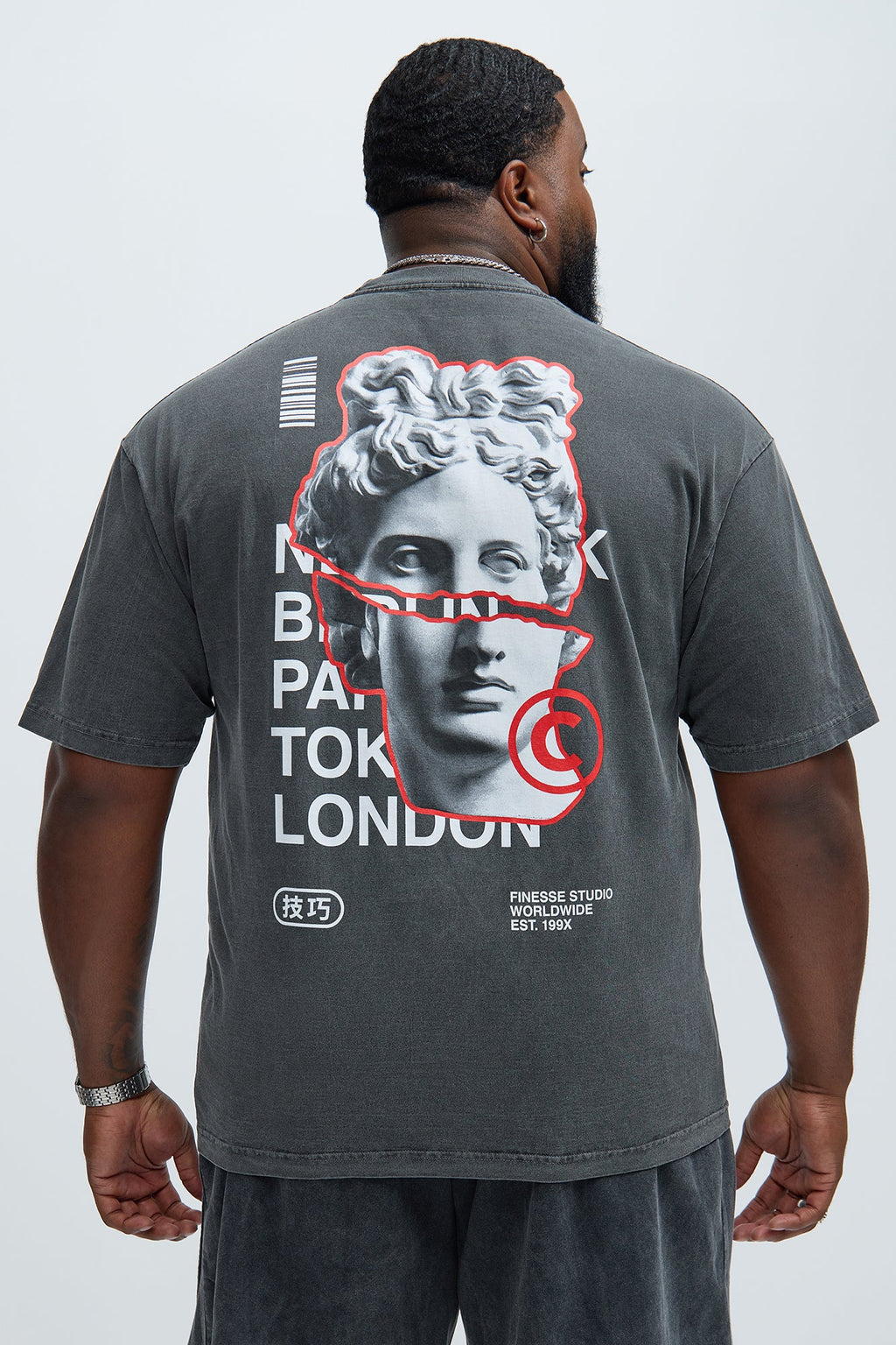 Finesse Studio Short Sleeve Tee - Black