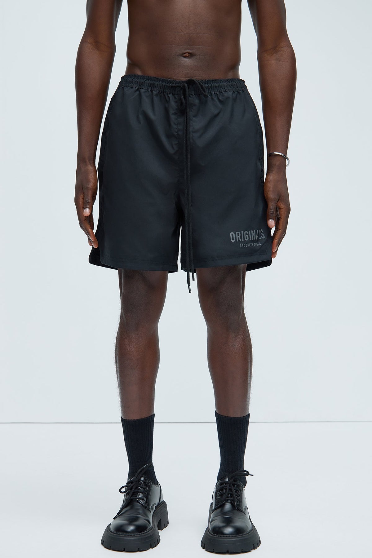 Originals Nylon Warm Up Shorts - Black