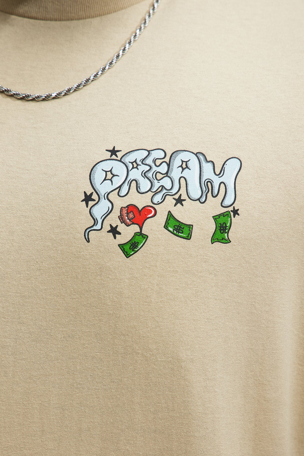 Deadly Dreams Short Sleeve Tee - Natural