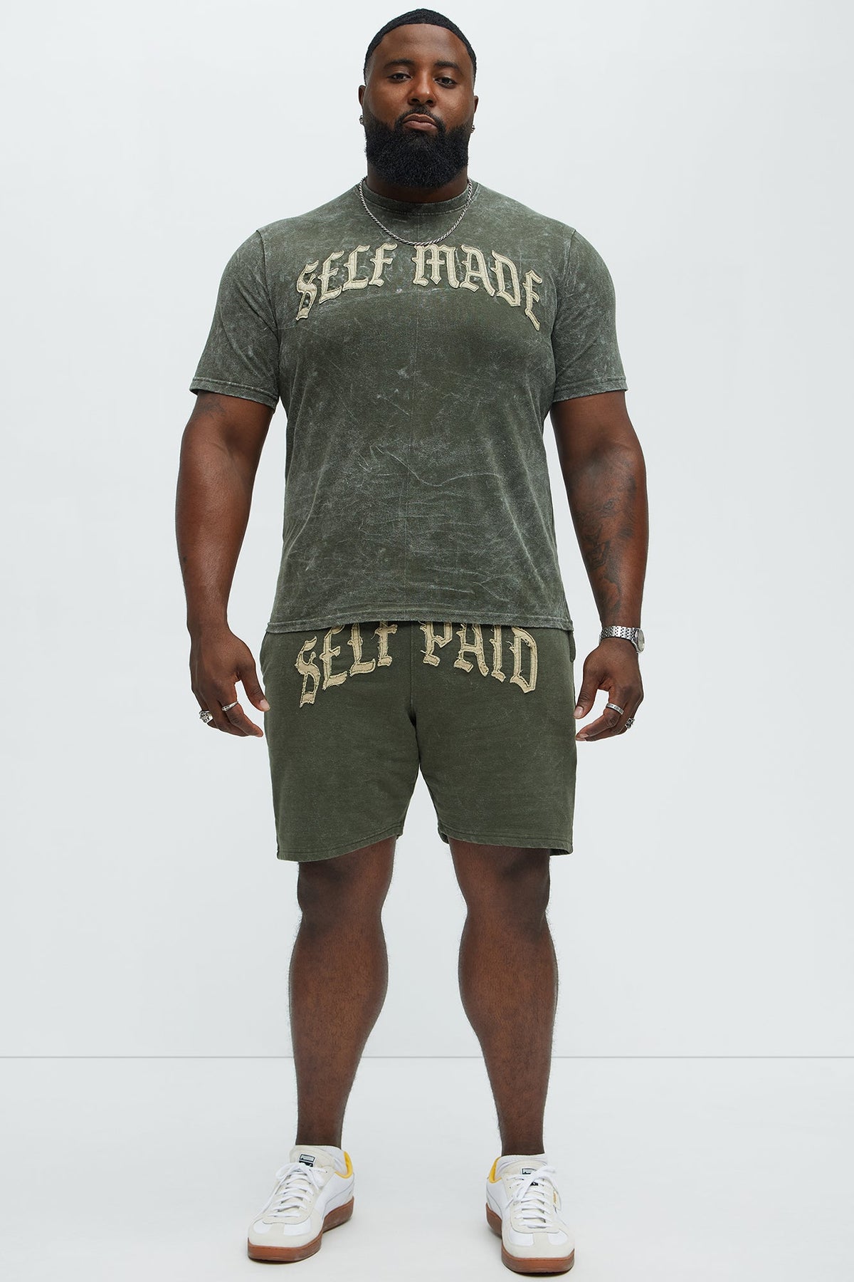 Self Made Short Sleeve Tee - Olive