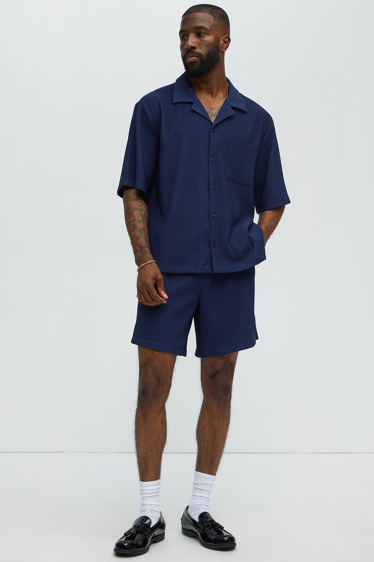 Show Up Basketball Short - Navy