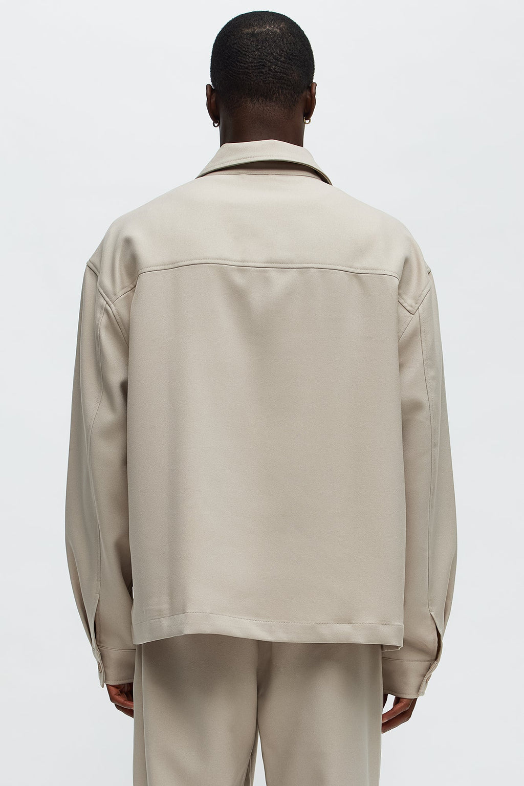 Relaxed Mara Overshirt - Tan