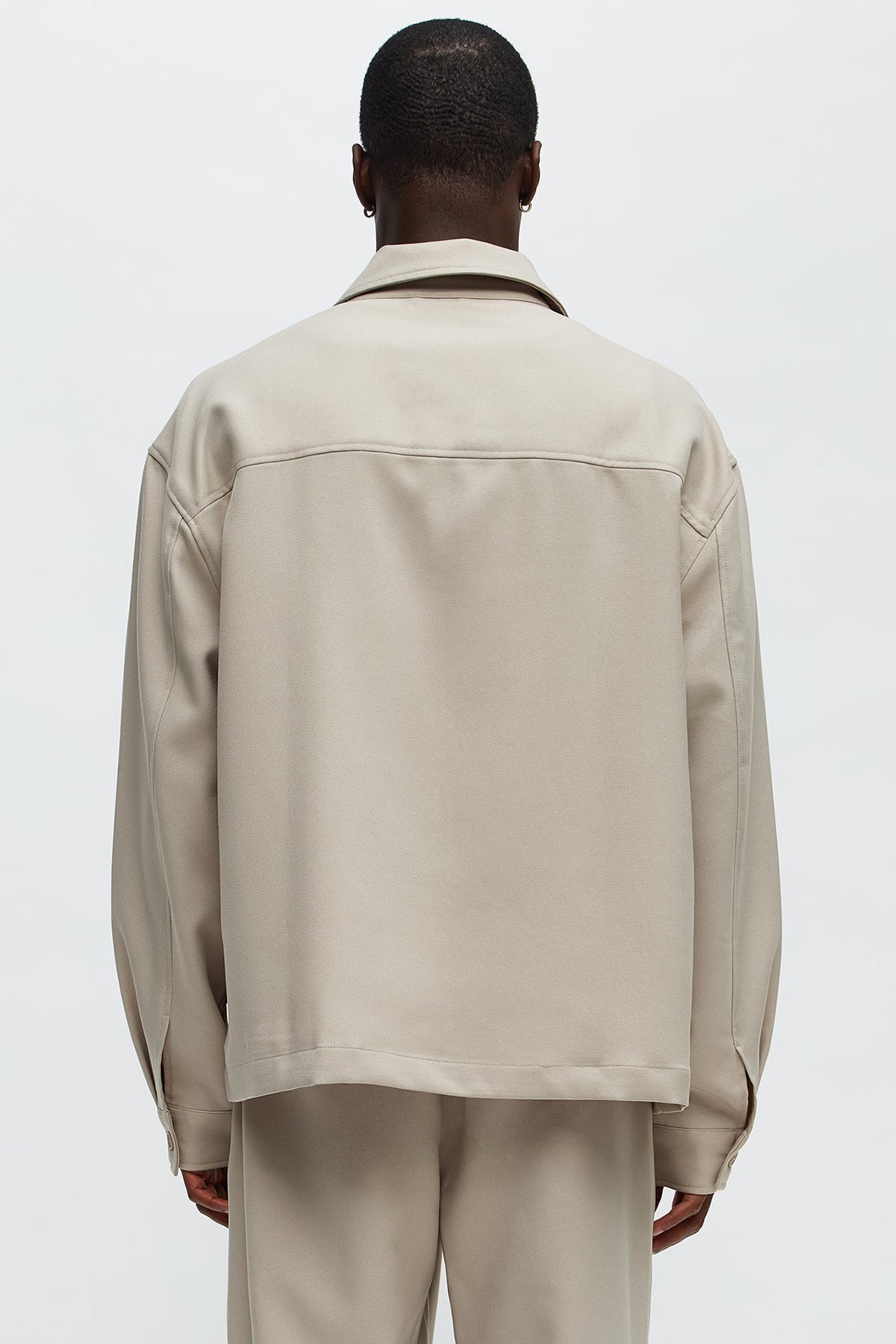 Relaxed Mara Overshirt - Tan