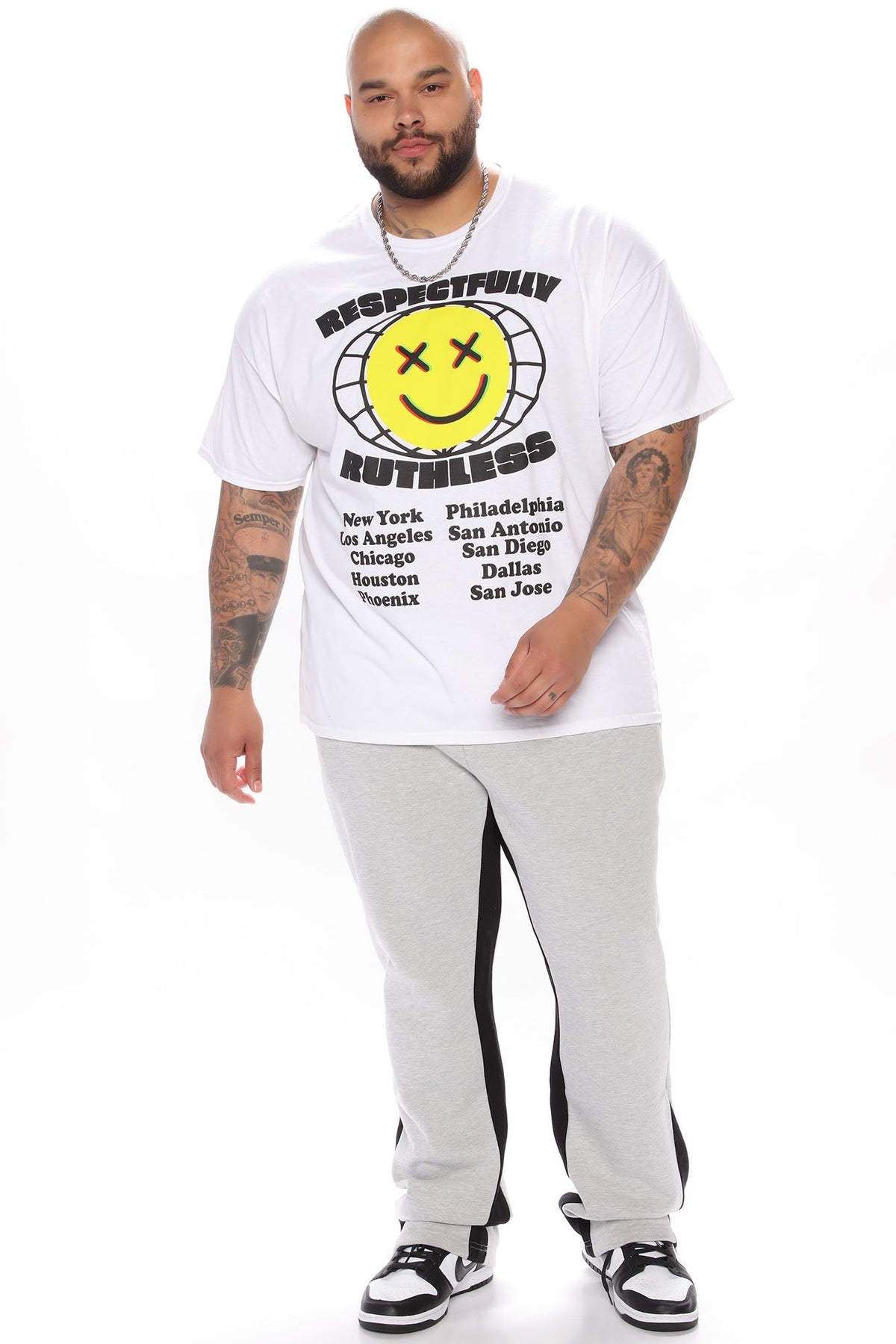 Tyson Flared Sweatpants - Grey