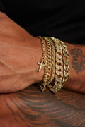 Stacks On Stacks Bracelet Set - Gold