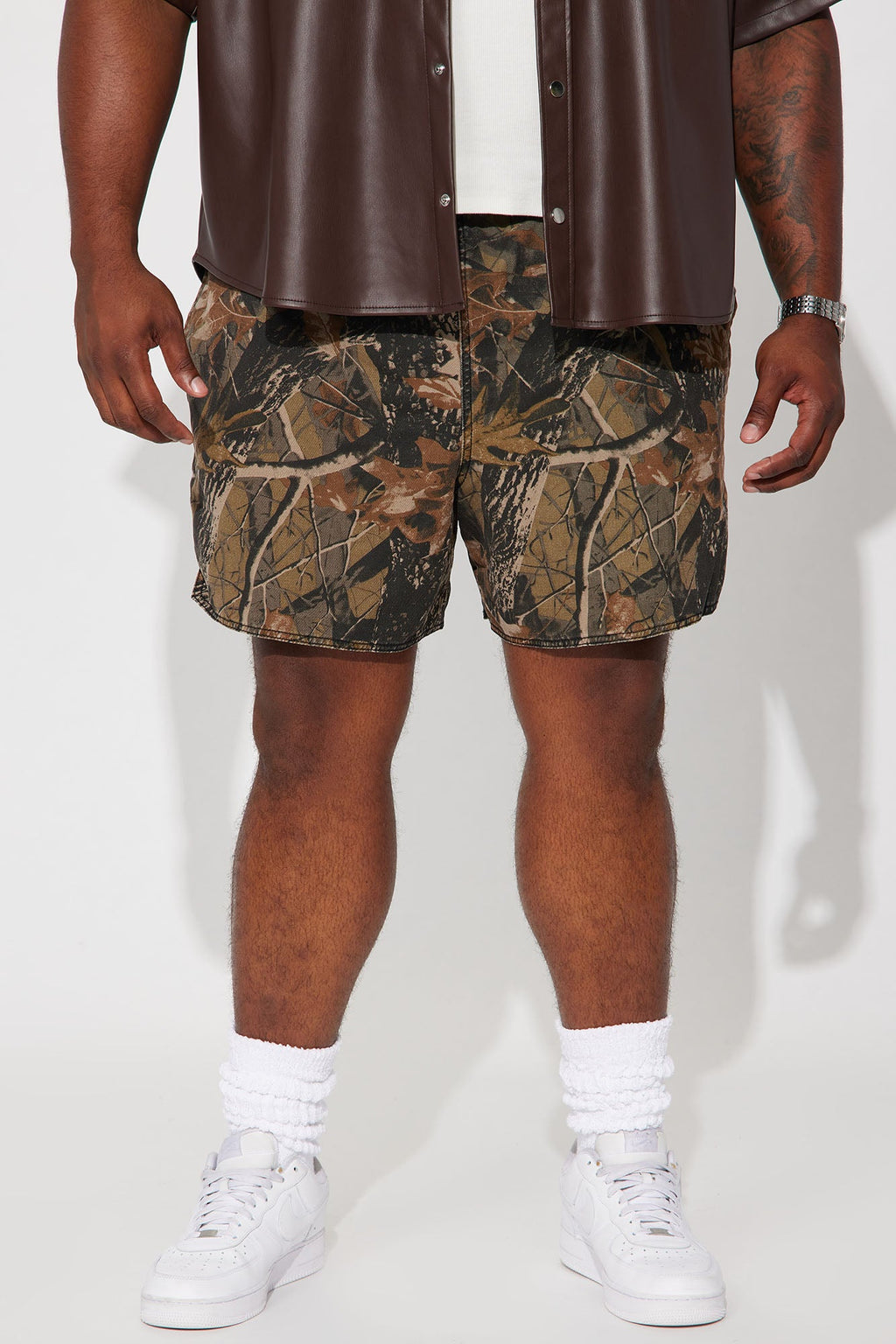 Huntsville Warmup Shorts - Camouflage