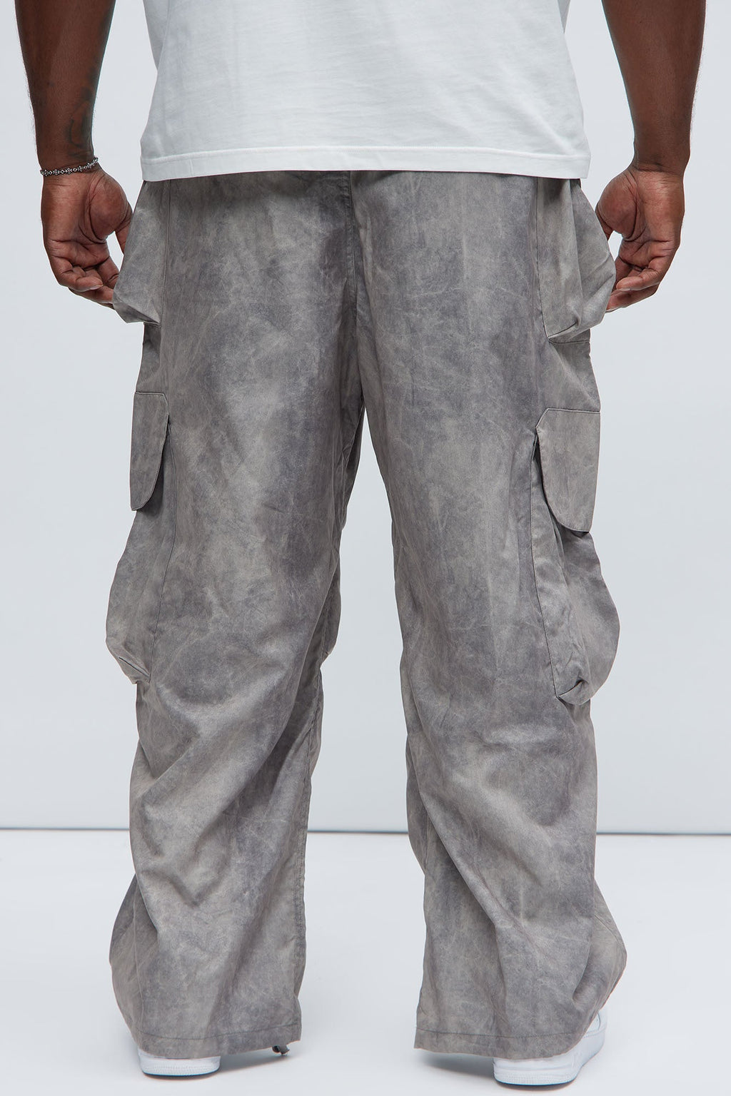 The Draco Marble Pants - Grey