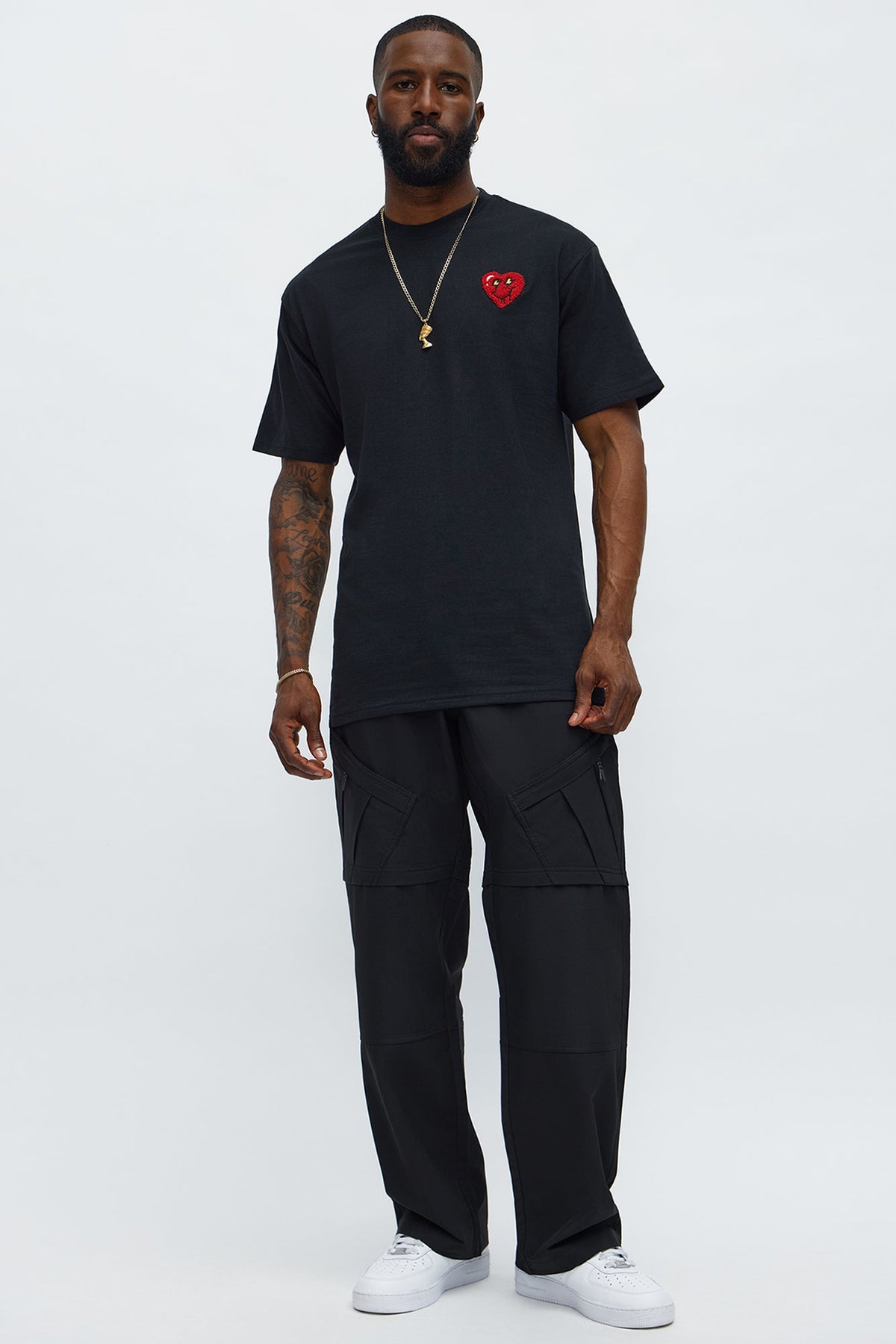 Lil Heartbreaker Short Sleeve Tee - Black