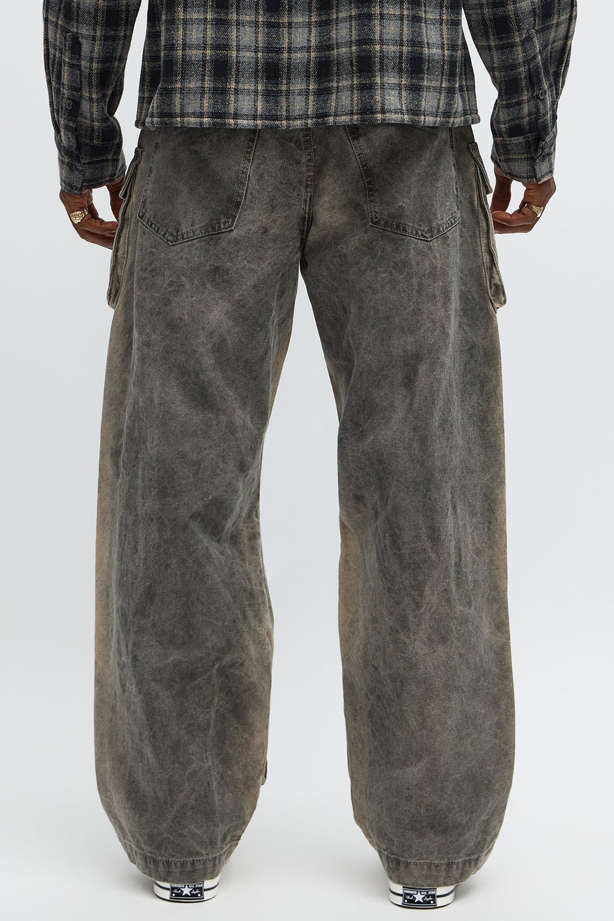 Baggy Go Now Cargo Pant - Grey