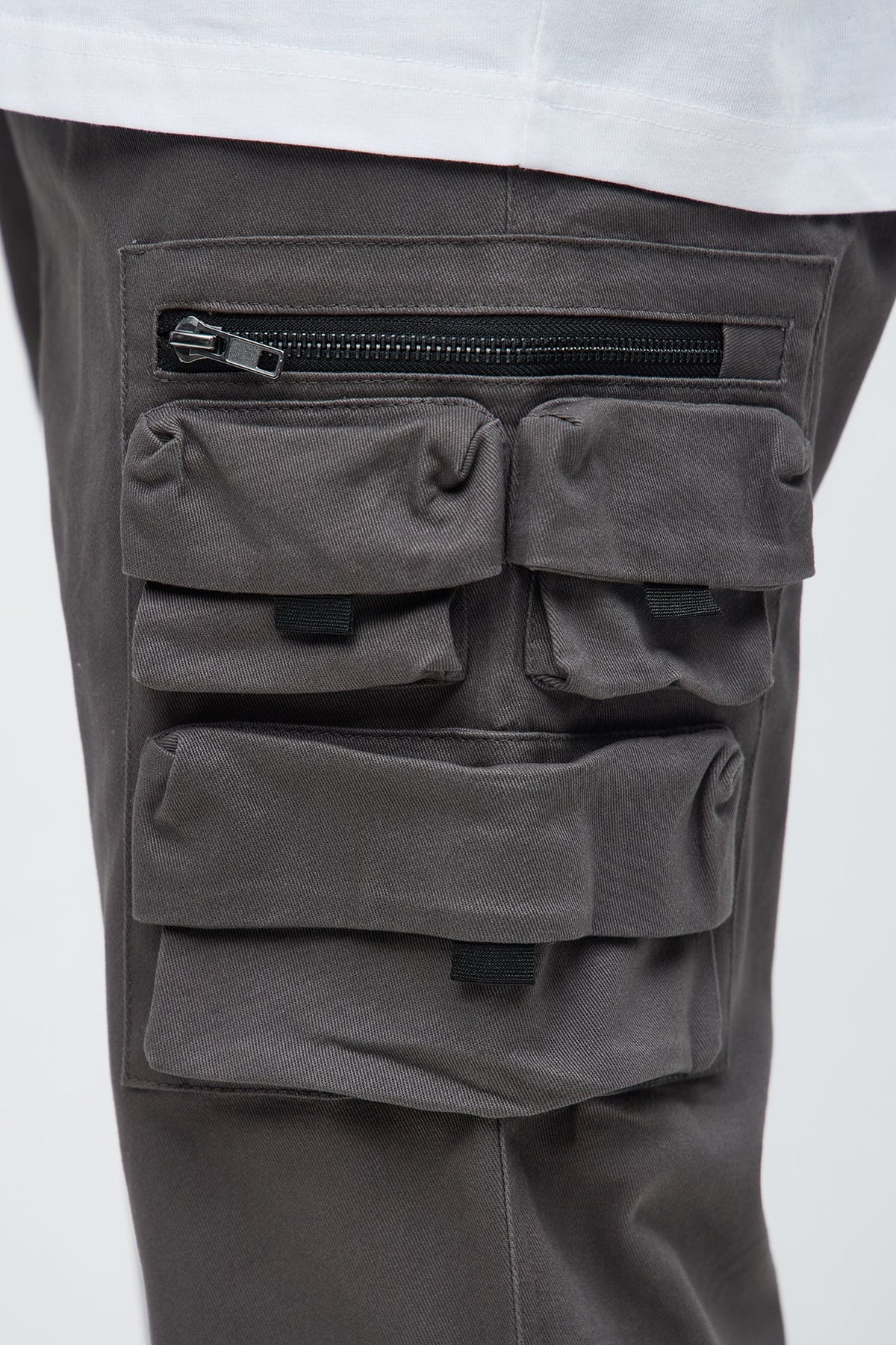 Straight Stay Busy Utility Pant - Charcoal