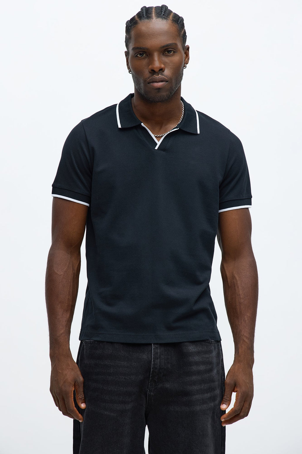 Driveway Short Sleeve Polo - Black