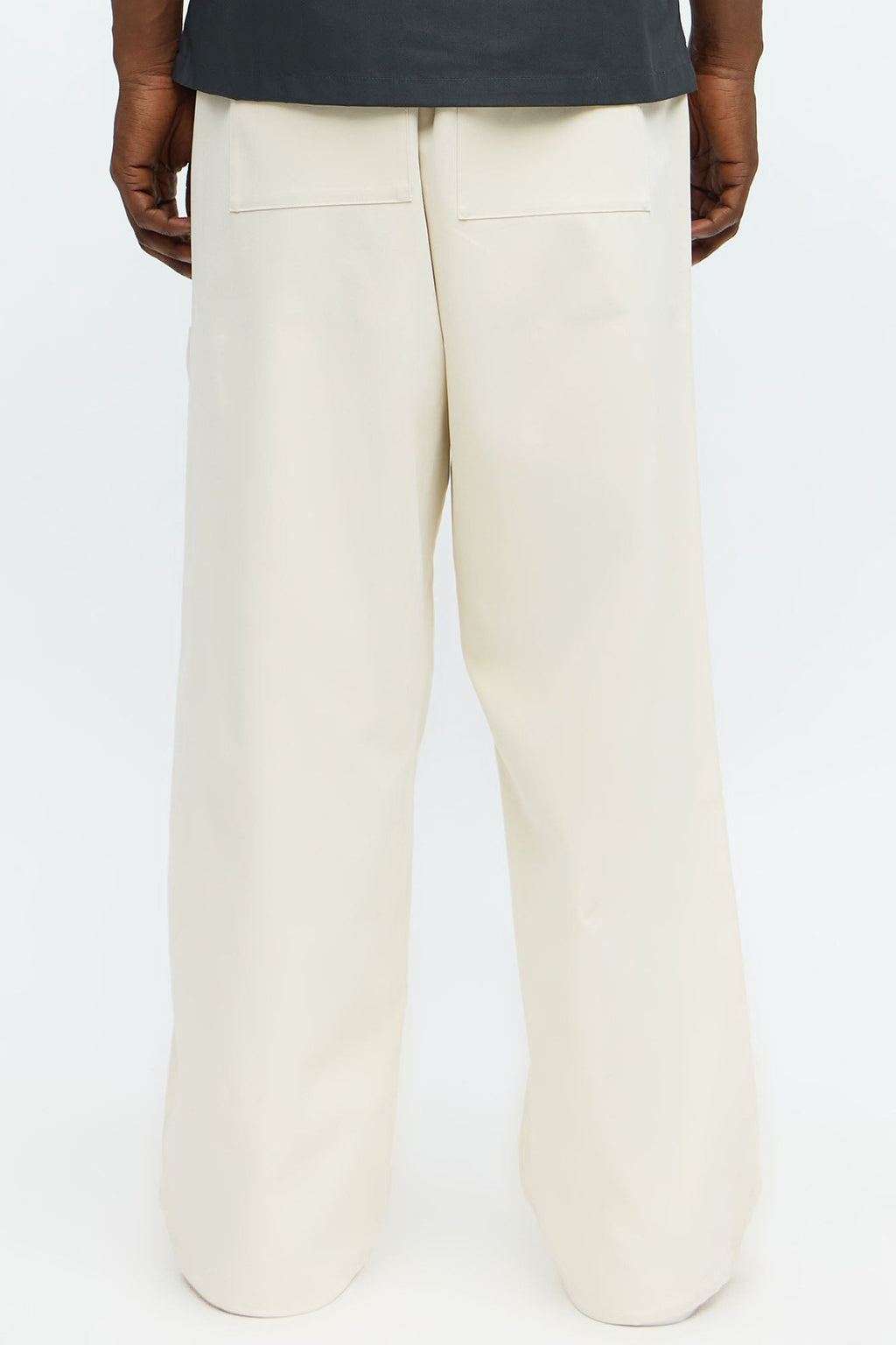 Baggy Make That Call Front Pocket Pants - Off White