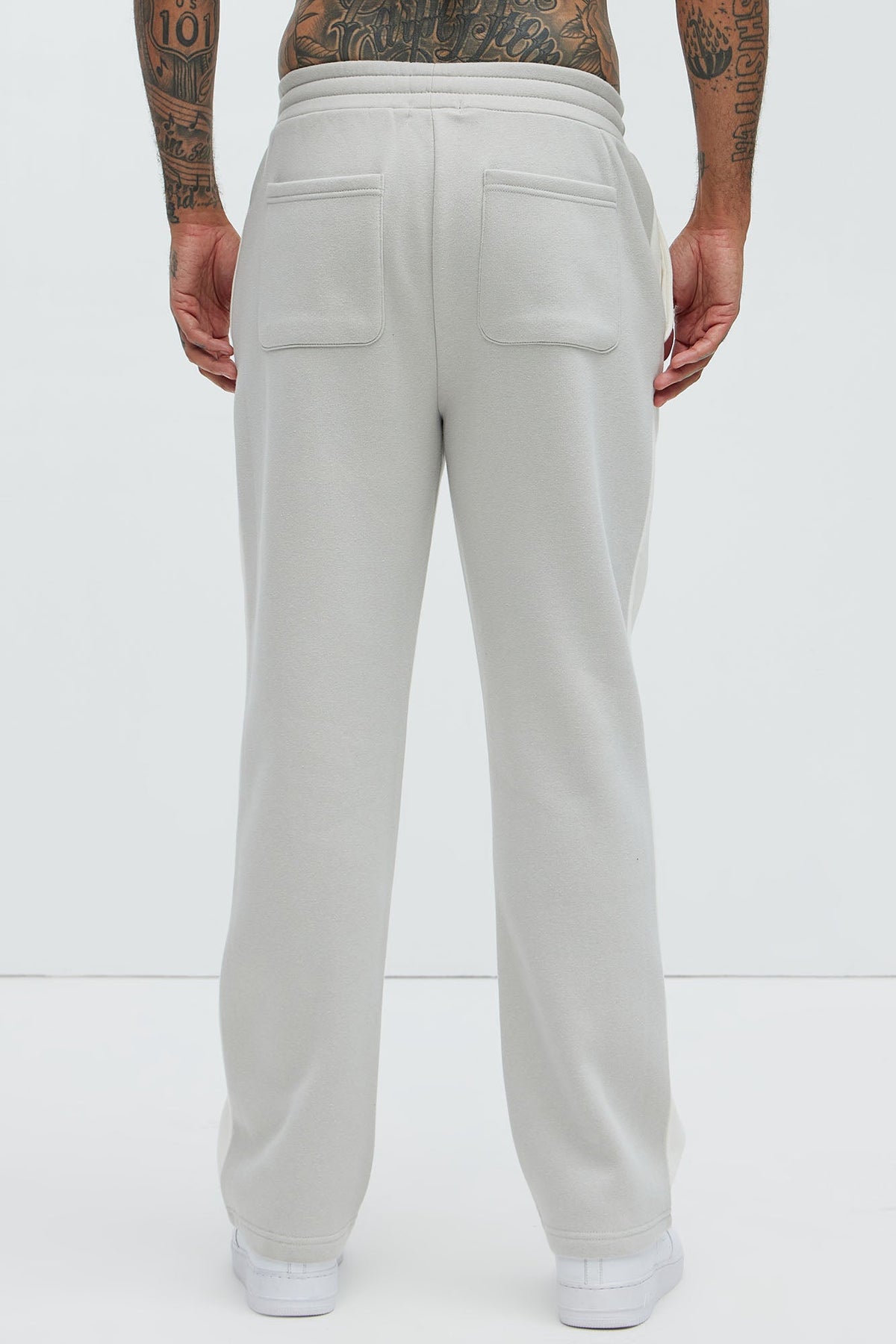 Desmond Straight Sweatpants - Grey/combo