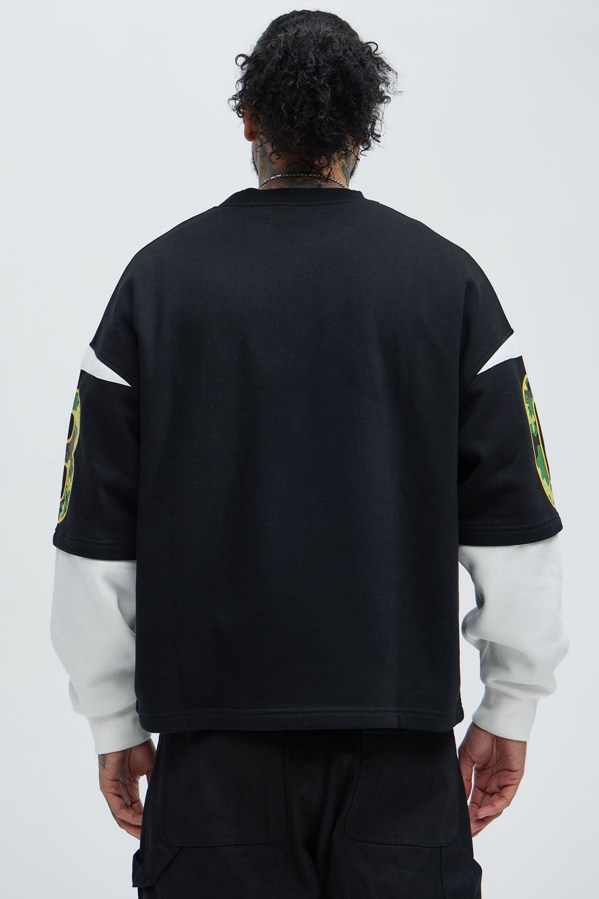 Tyson General Soldier Long Sleeve Tee - Black/combo