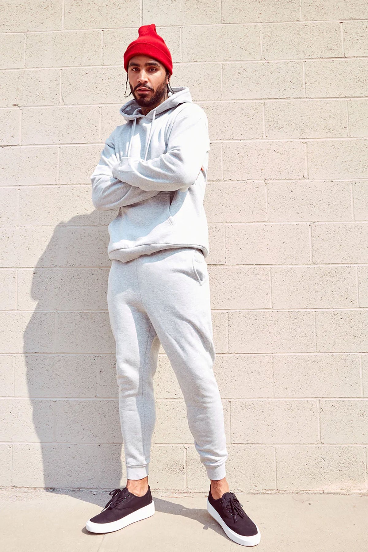 Tyson Hoodie - Heather Grey