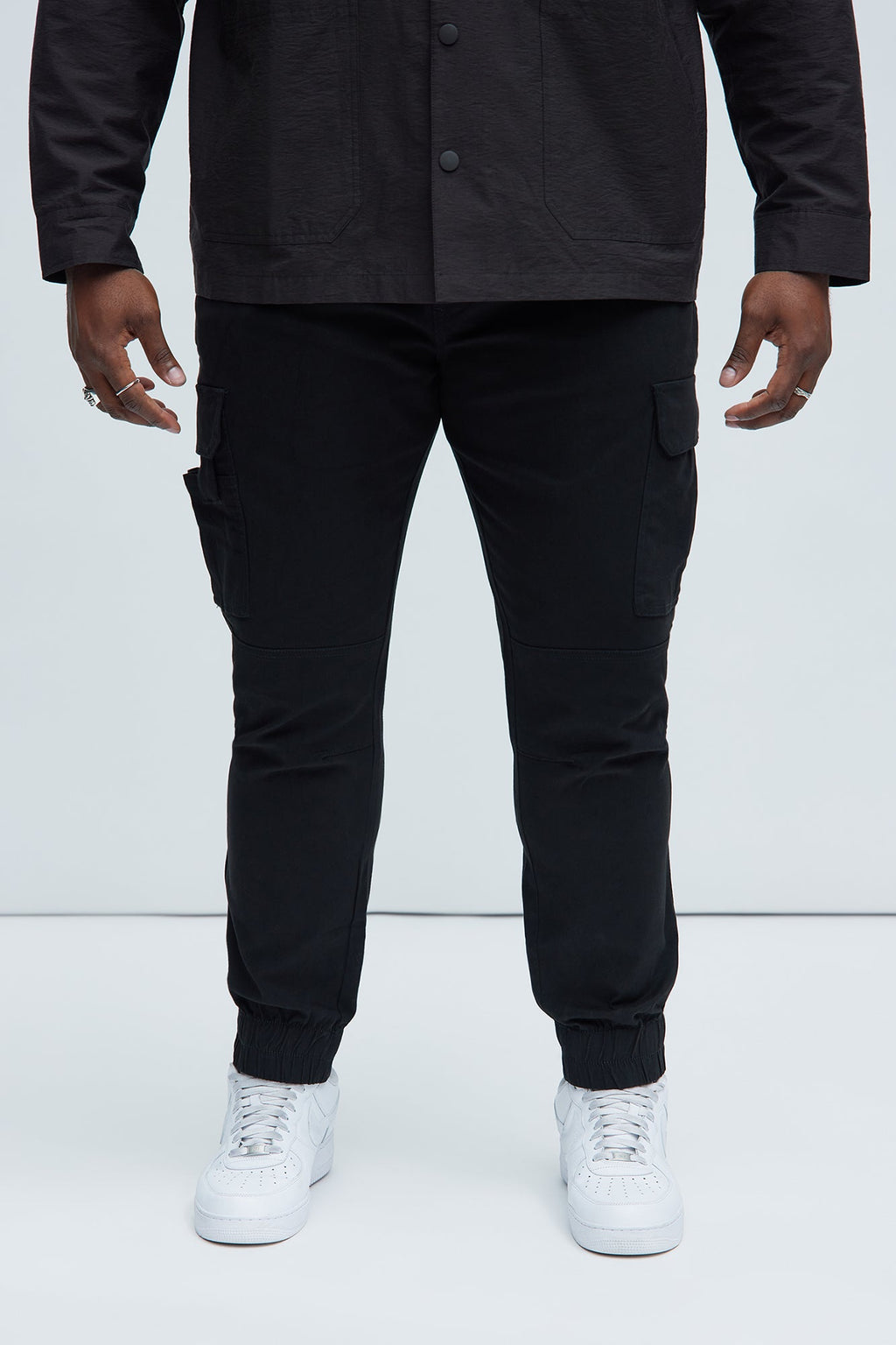 Slim Kryptonite Cargo Jogger - Black