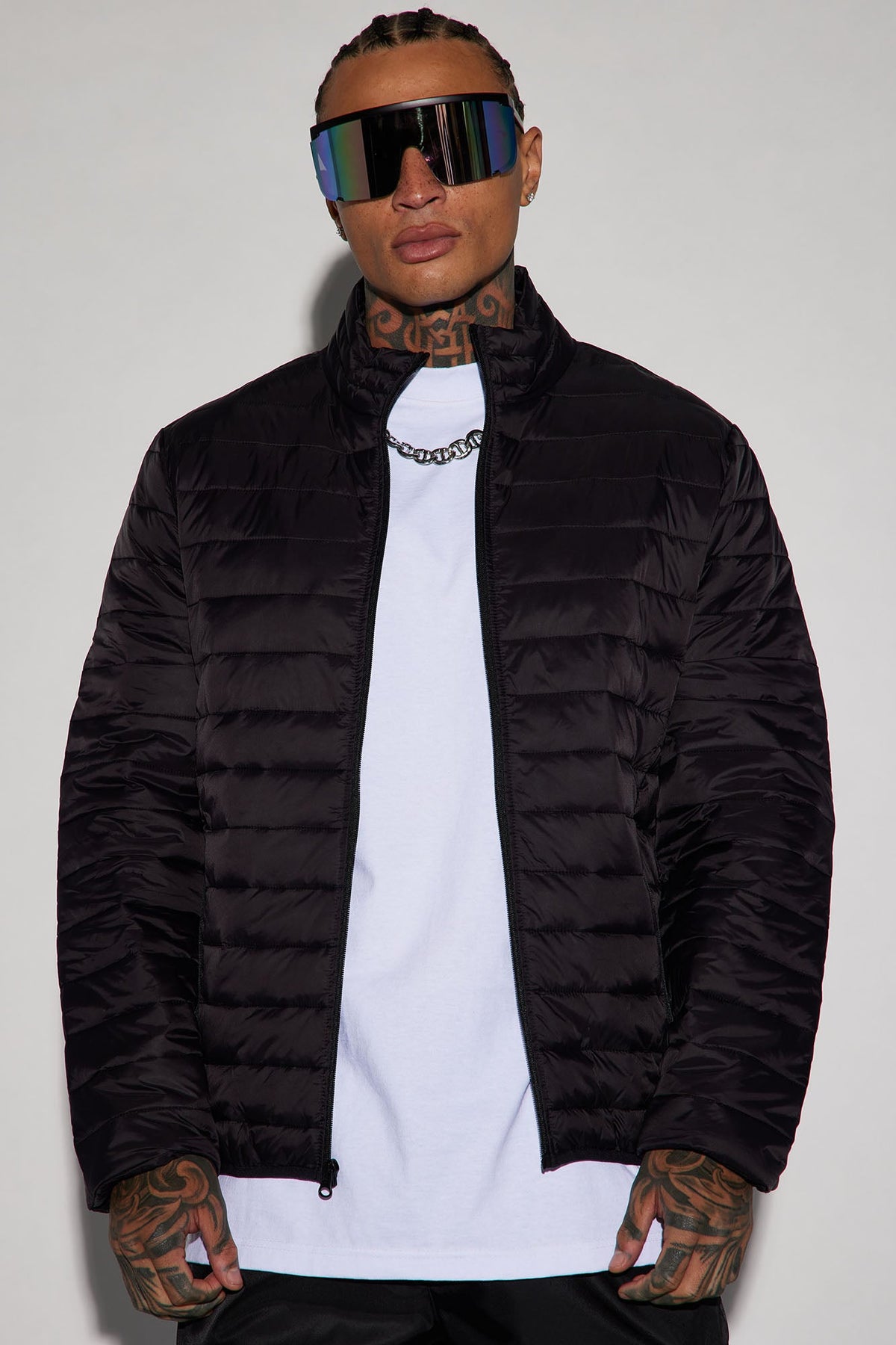 Wesley Packable Puffer Jacket - Black