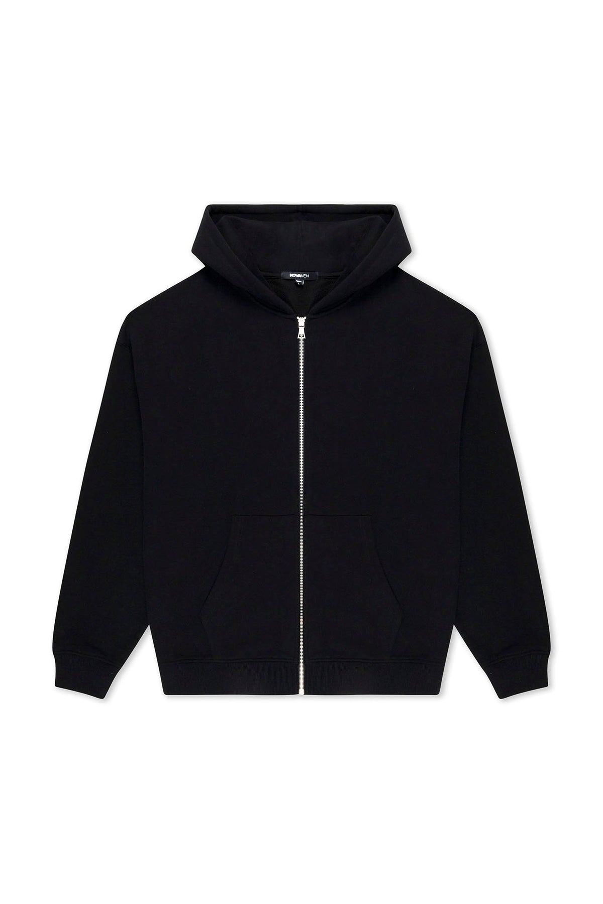 410 Oversized Zip Hoodie - Black