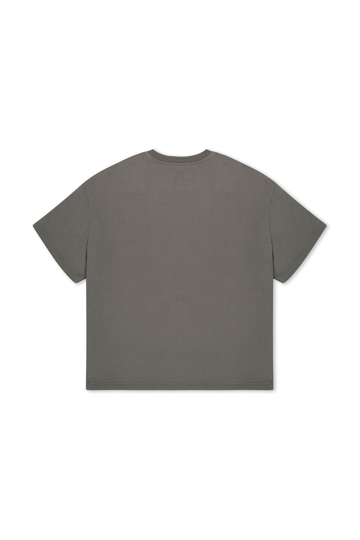 410 Oversized Fleece Tee - Moss Grey