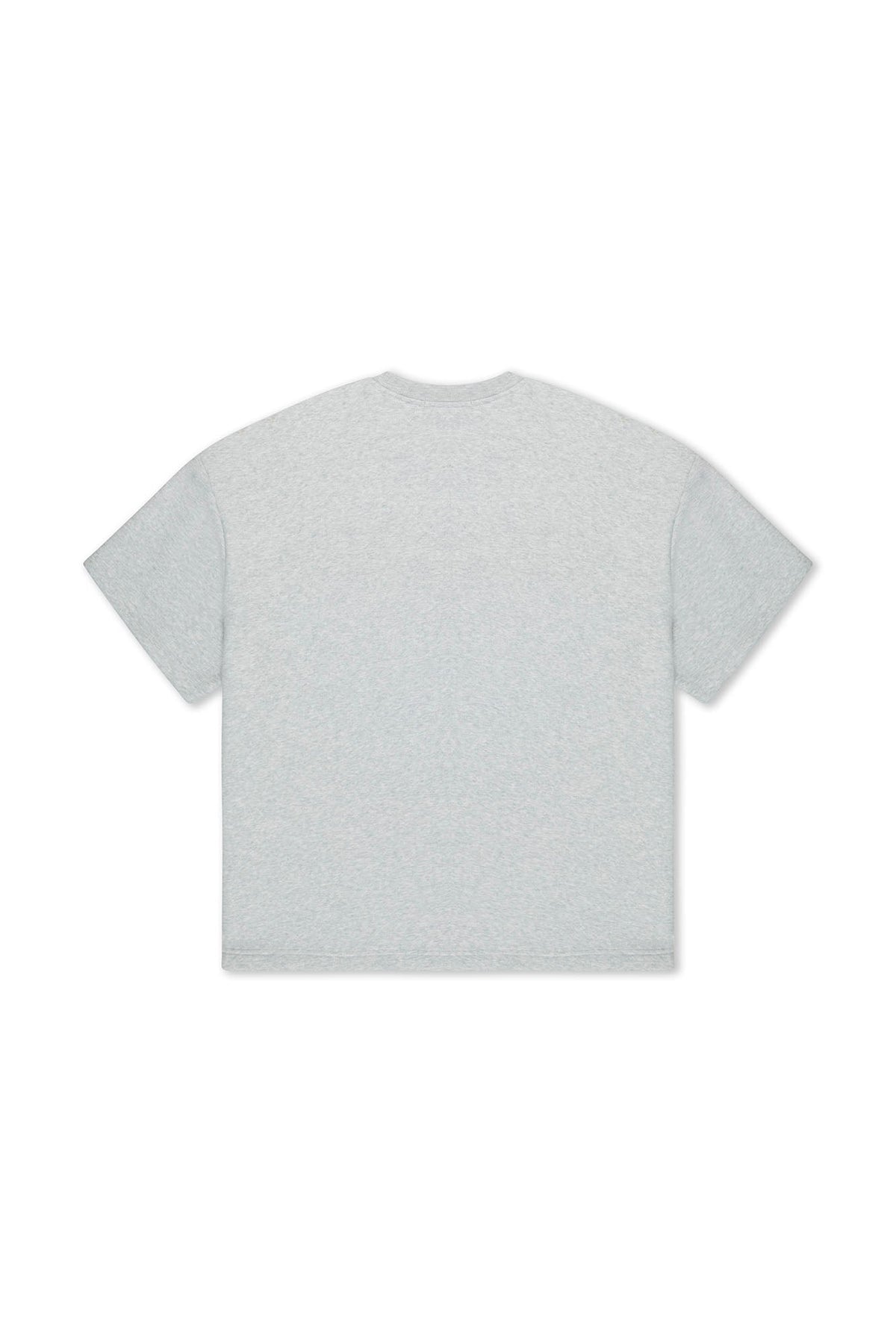 410 Oversized Fleece Tee - Heather Grey