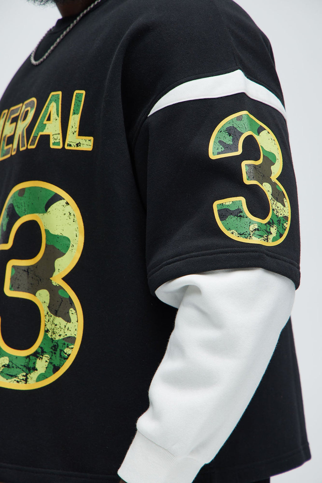 Tyson General Soldier Long Sleeve Tee - Black/combo