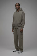 410 Baggy Cargo Sweatpants - Moss Grey